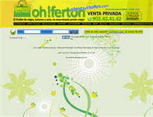 Tablet Screenshot of ohferton.com